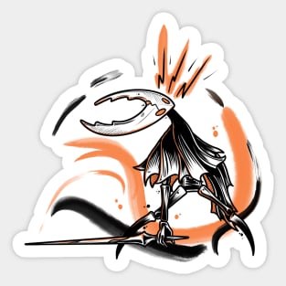 Shrieking Hollow Knight Sticker